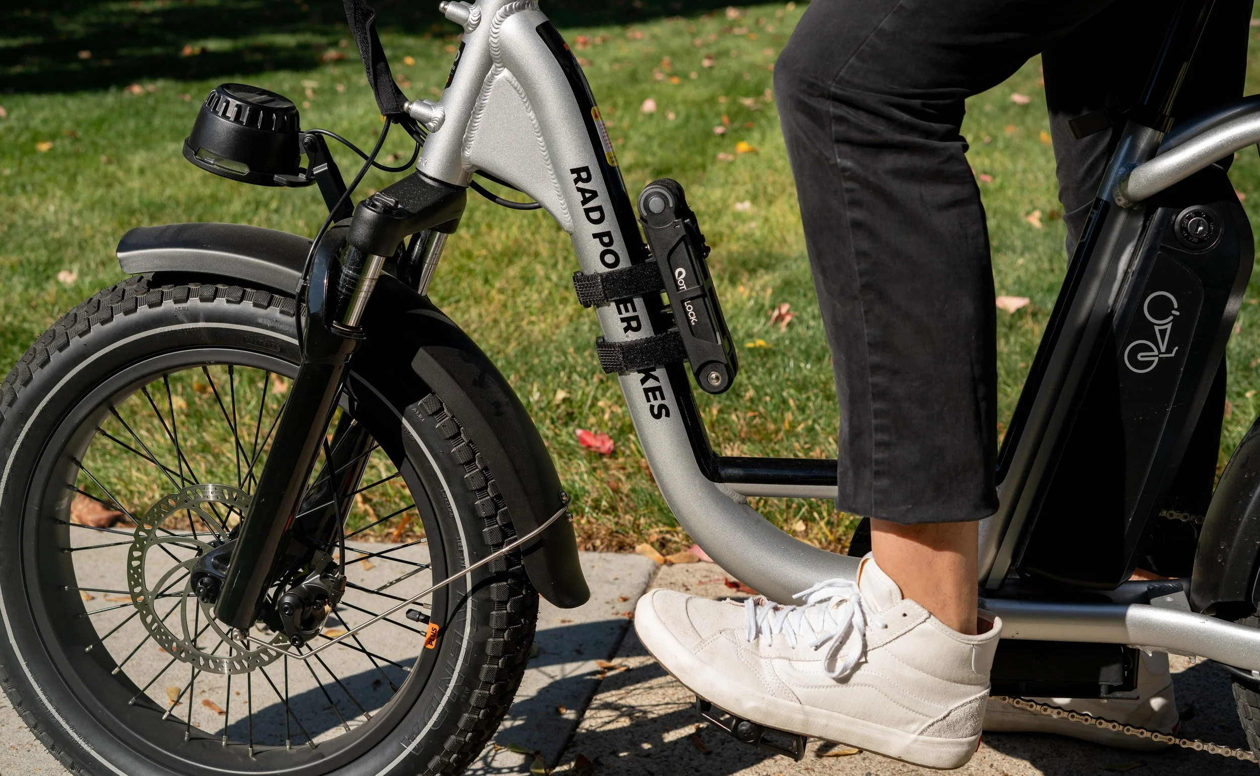 Rad power bike 2024 lock